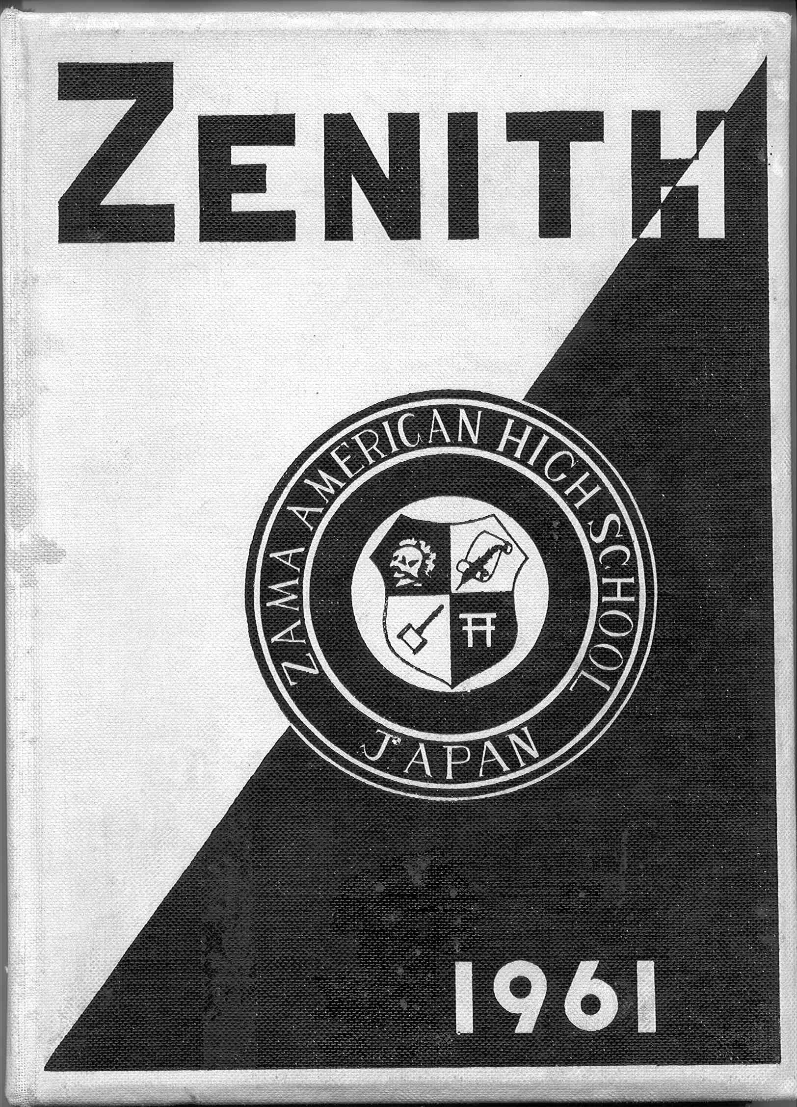 1961 yearbook cover