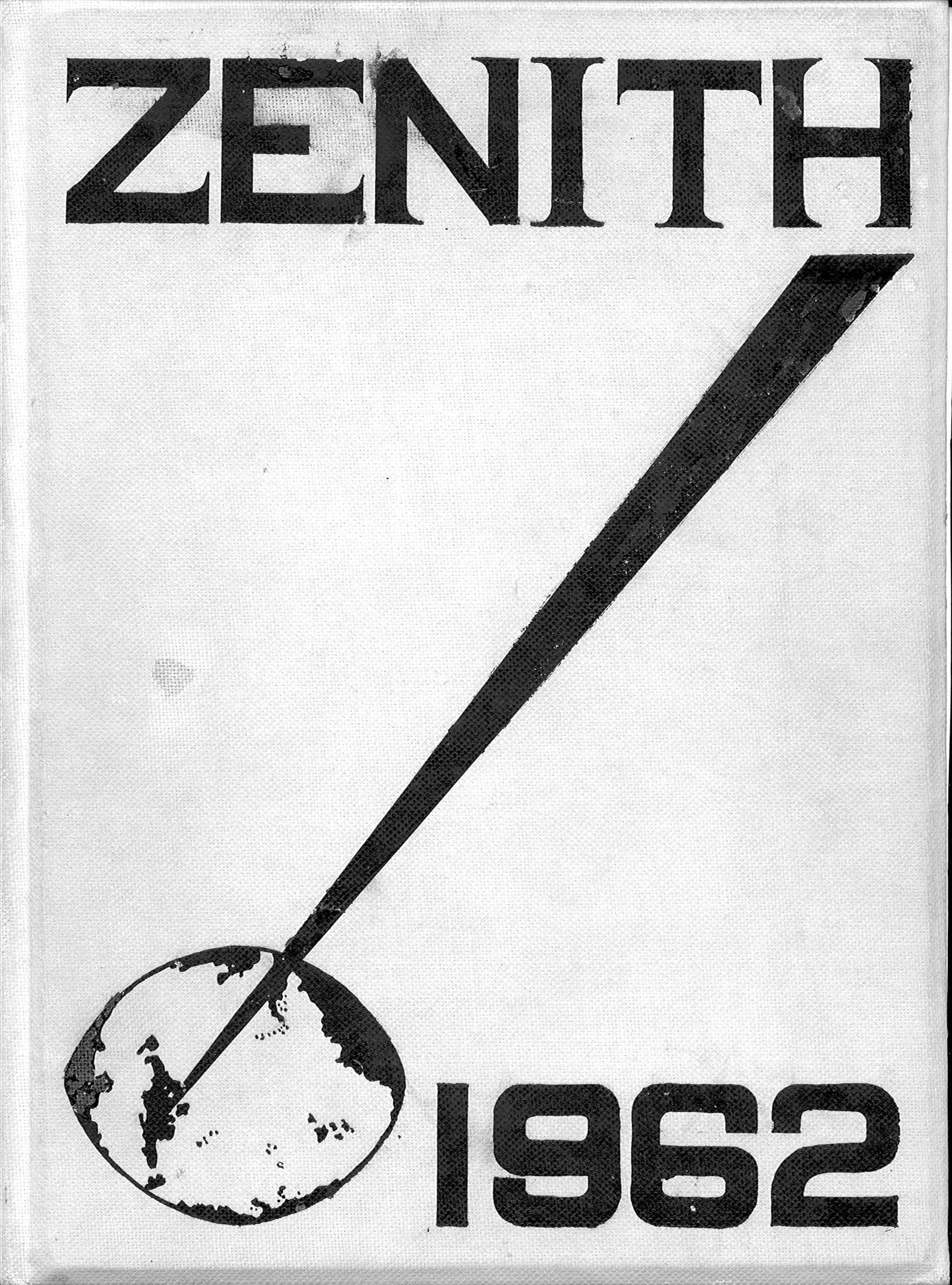 1962 yearbook cover