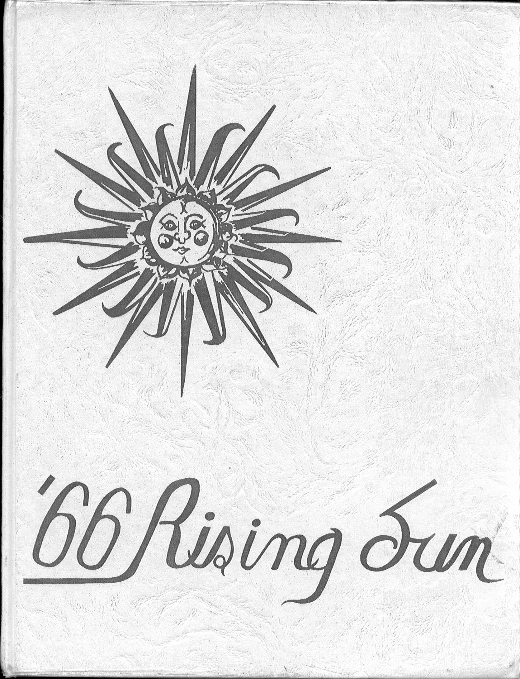 1966 yearbook cover