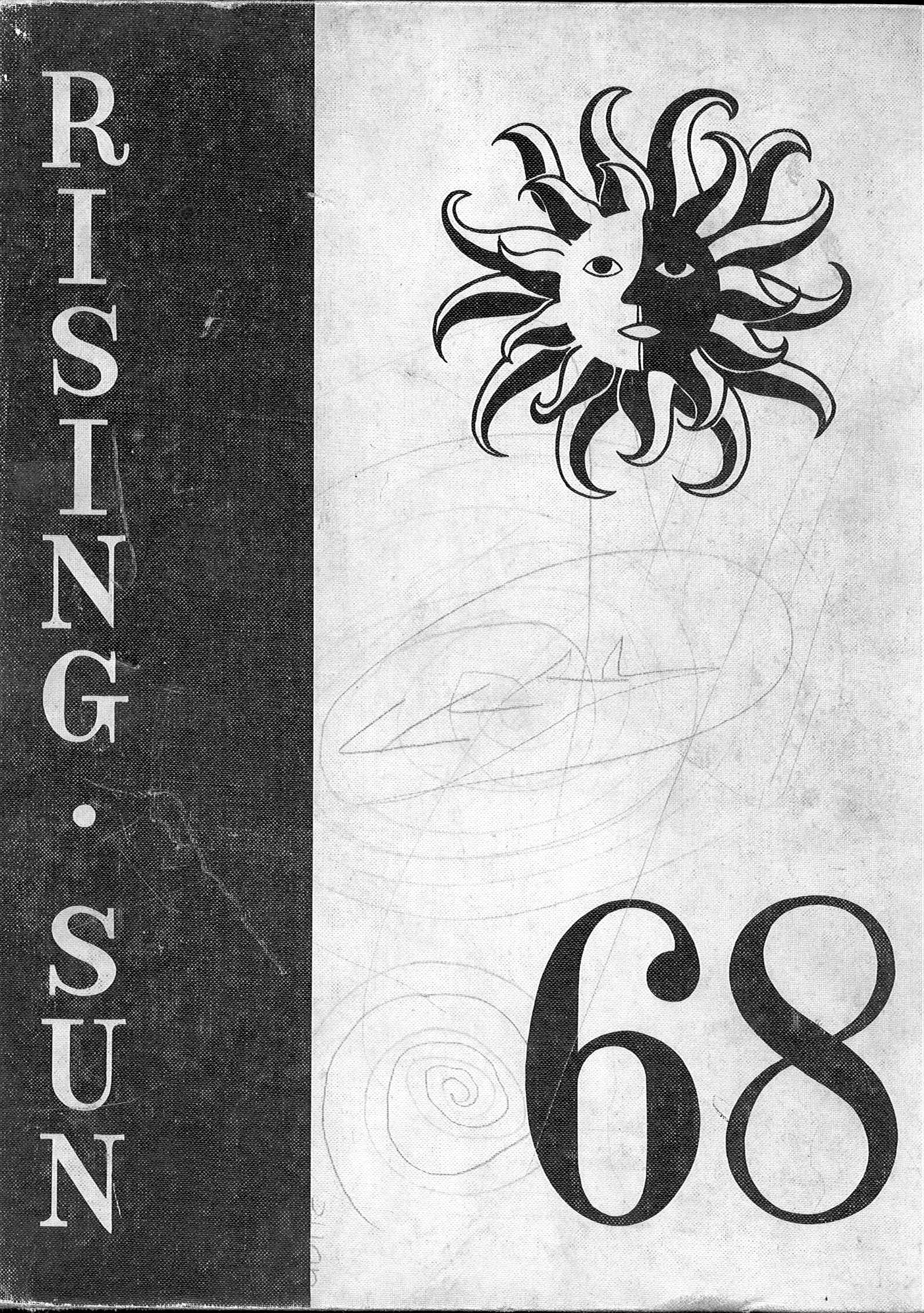 1968 yearbook cover