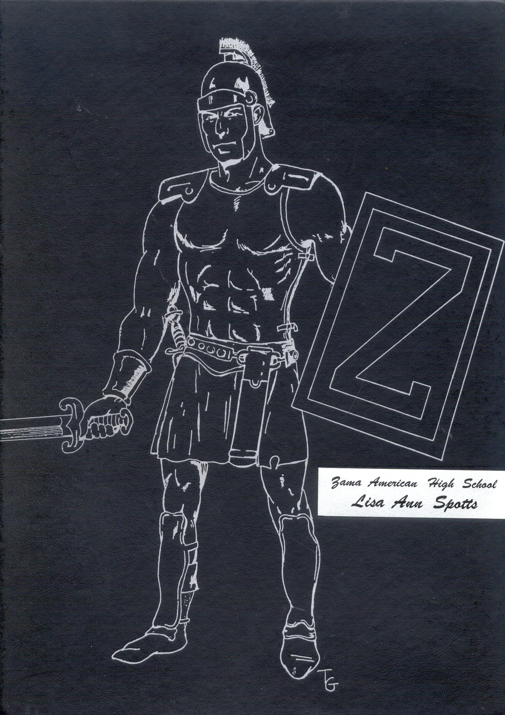 1986 yearbook cover