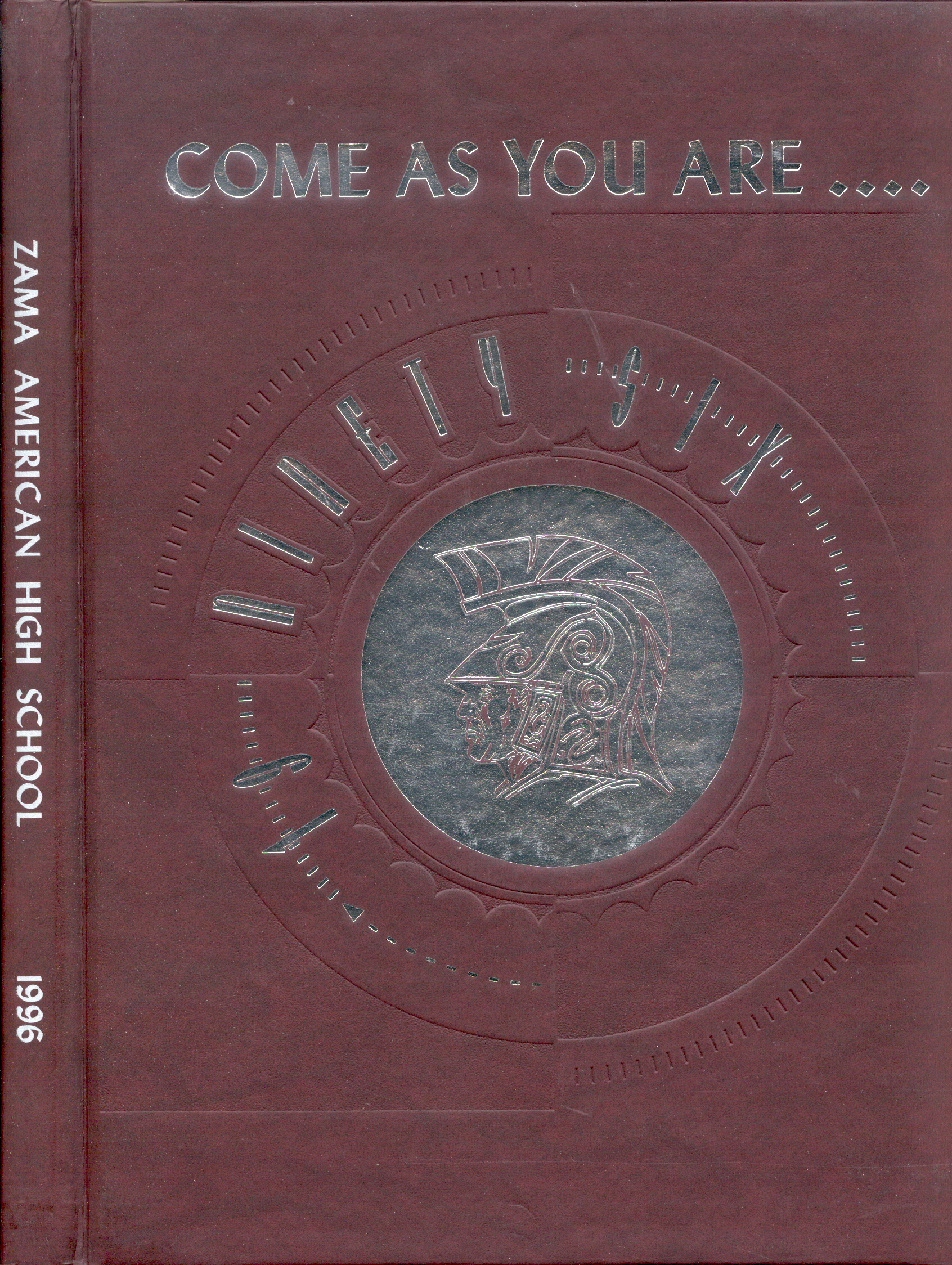 1996 yearbook cover
