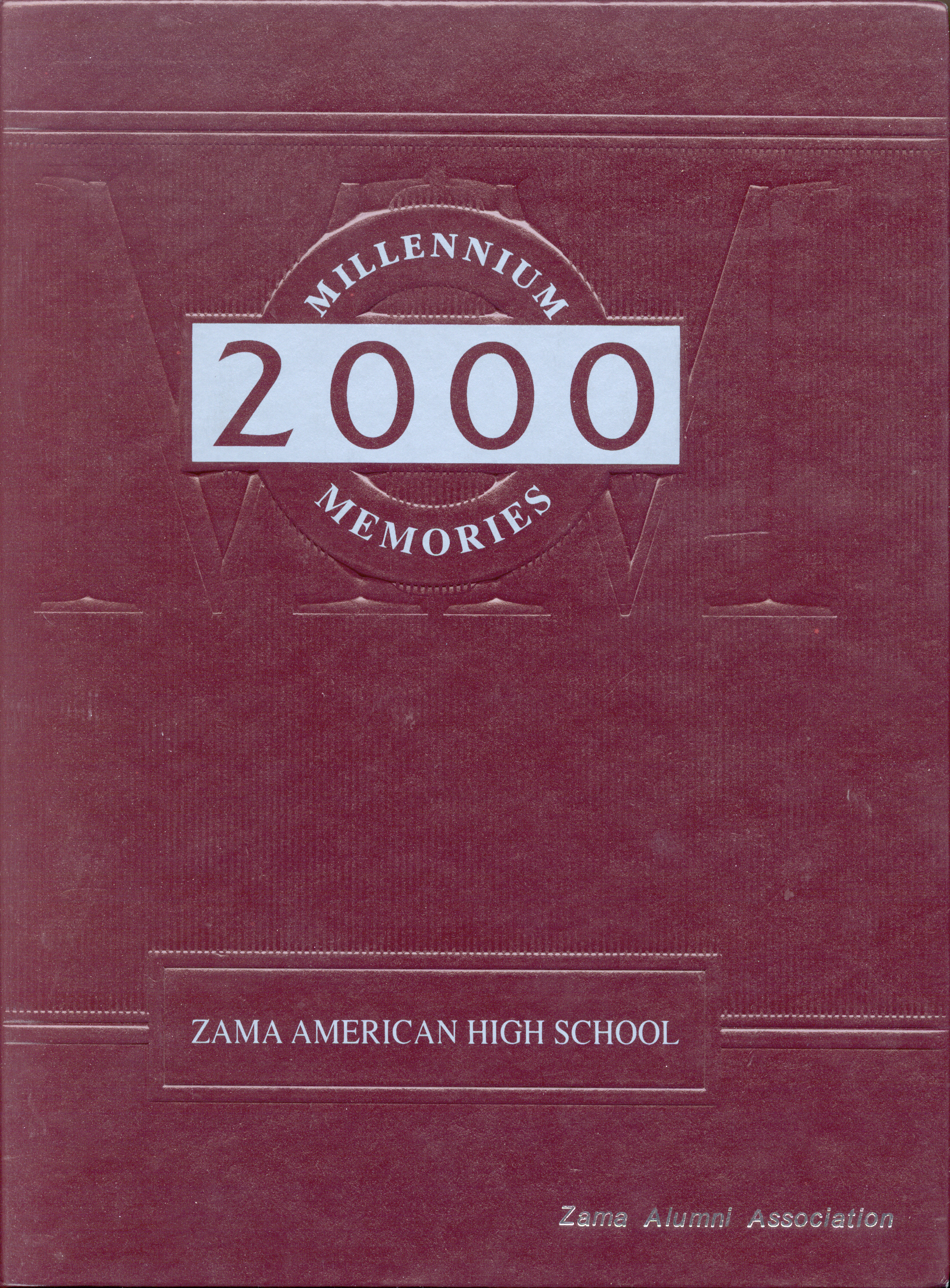 2000 yearbook cover